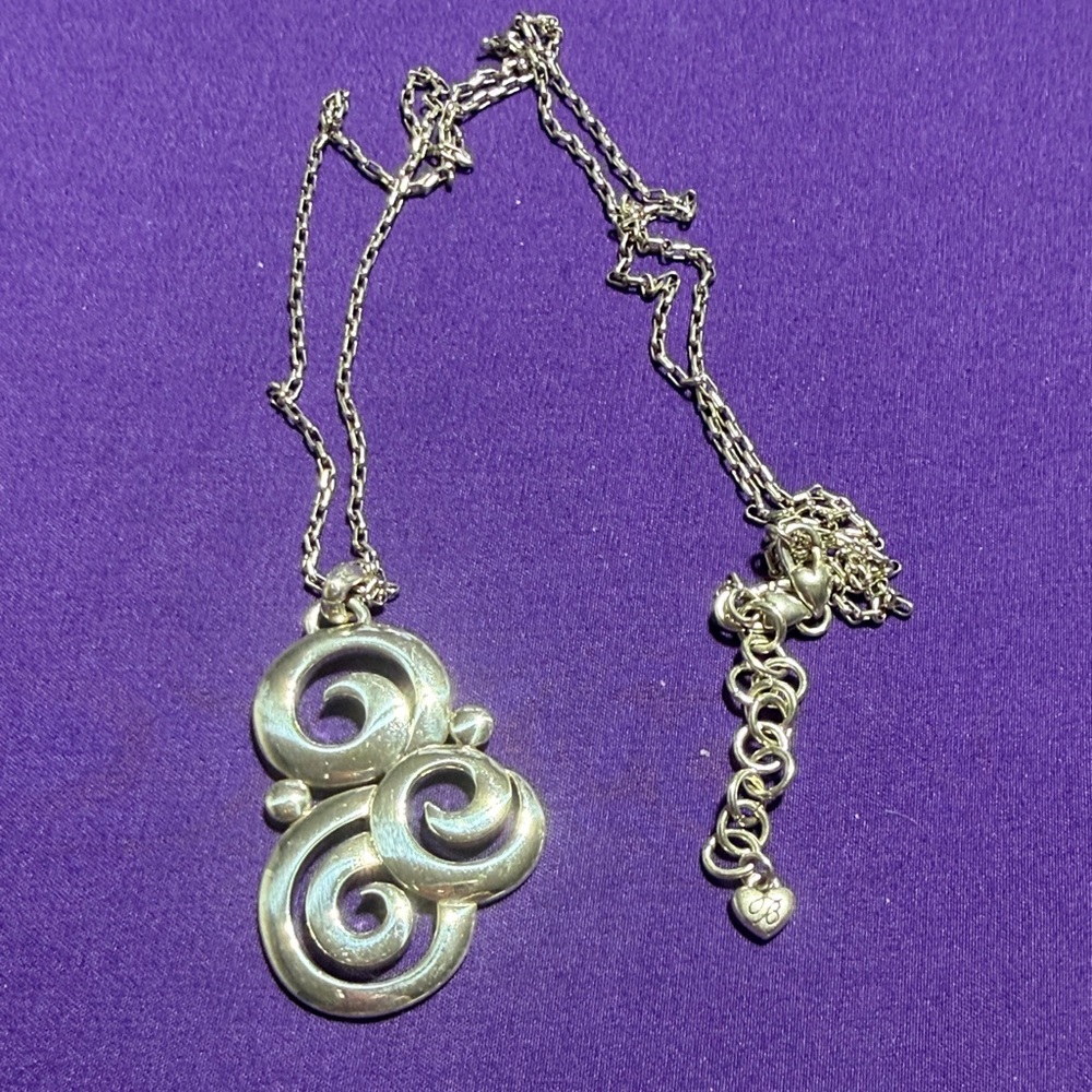 Brighton Vertigo Trio Swirl Necklace (1)